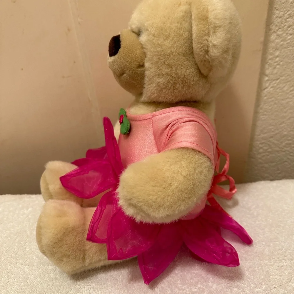Build a Bear 14” Cream Teddy Bear Plush Toy